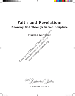 Faith and Revelation:
