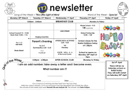 Newsletter 30 March 2015 PDF File