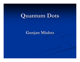 Quantum Dots