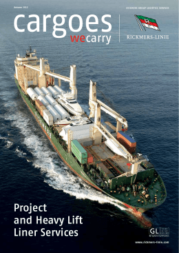 Project and Heavy Lift Liner Services