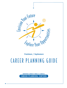 career planning guide - Hanover County Public Schools