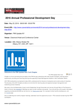 2016 Annual Professional Development Day