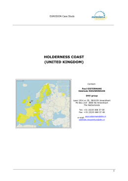 EUROSION Case Study: Holderness Coast (United Kingdom)