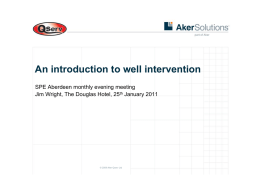 An introduction to well intervention