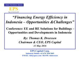 Thomas Kenneth Dreessen_Financing Energy
