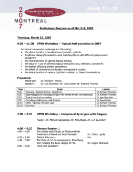 DU 2007 Schedule PDF