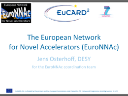 The European Network for Novel Accelerators
