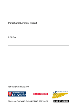 Parachant Summary Report - GSP