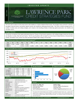 Lawrence Park Canadian Credit Opportunities Fund