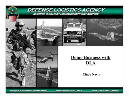 defense logistics agency defense logistics agency
