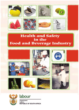 Occupational Health and Safety in the food and beverage industry