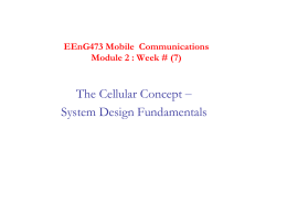 The Cellular Concept – System Design Fundamentals