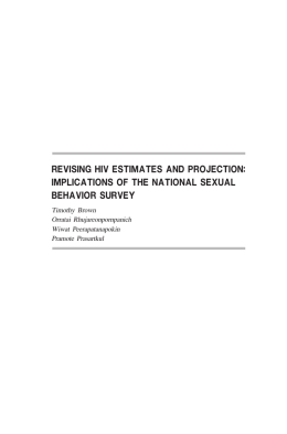 revising hiv estimates and projection