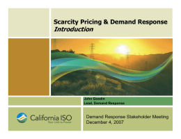 Demand Response: The Next Reliability Resource?