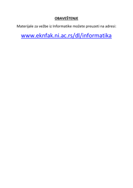 www.eknfak.ni.ac.rs/informatika