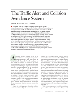 The Traffic Alert and Collision Avoidance System
