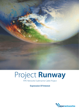 Project Runway - PIPE Networks