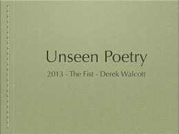 Unseen 2013