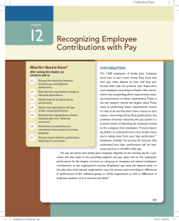 Recognizing Employee Contributions with Pay