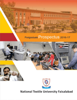 www.ntu.edu.pk - National textile university