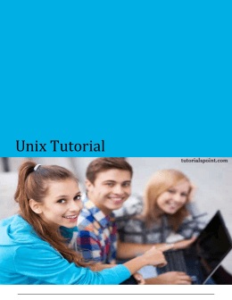 Unix Tutorial - Tutorialspoint