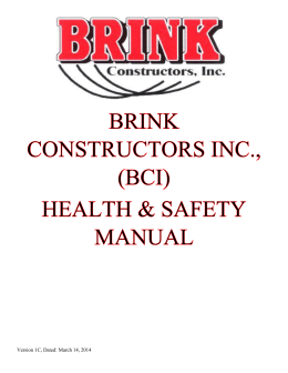 - Brink Constructors, Inc.
