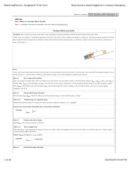 MasteringPhysics: Assignment Print View http://session