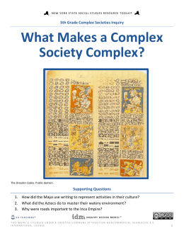 What Makes a Complex Society Complex?