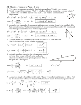Homework1 - SwansonPhysics.com