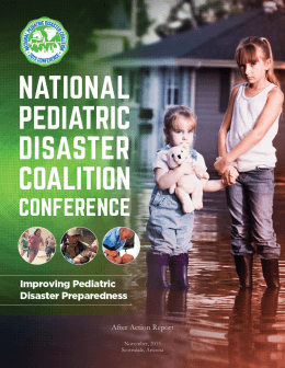 2015 National Pediatric Disaster Coalition