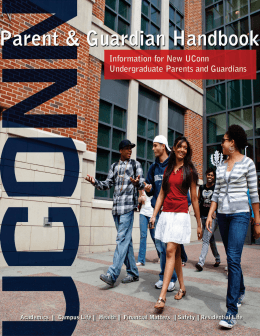 Parent Handbook  - University of Connecticut