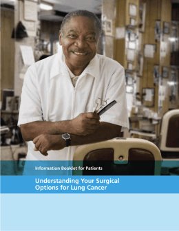 Understanding Your Surgical Options for Lung Cancer