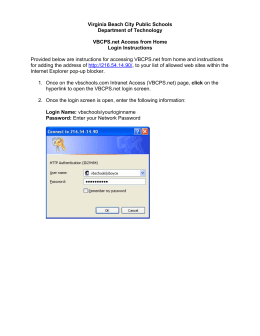 Access from Home Login Review and Internet Explorer Pop