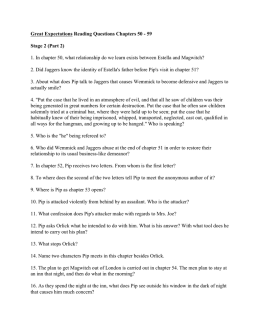 Great Expectations Reading Questions Chapters 50