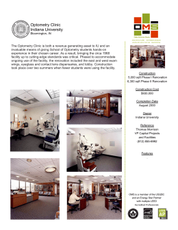 Optometry Clinic Indiana University