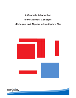 A Concrete Introduction to the Abstract Concepts of