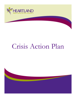 Crisis Action Plan - Heartland Area Education Agency