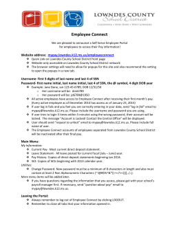 Employee Connect - Lowndes County