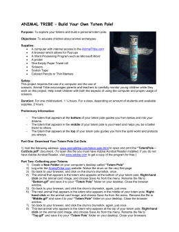 ANIMAL TRIBE – Build Your Own Totem Pole!