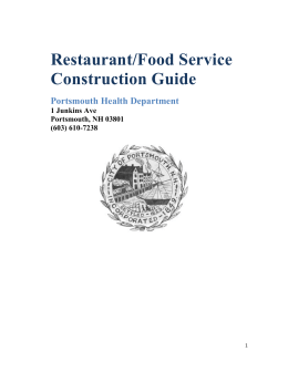 Restaurant/Food Service Construction Guide