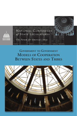 models of cooperation between states and tribes