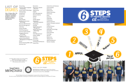 6 Steps for Success - San Diego Mesa College