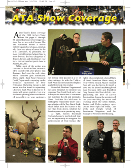 ArrowTrade`s direct coverage of the 2008 ArcheryTrade Show fills