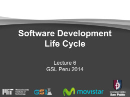 T4 - Software Development Life Cycle