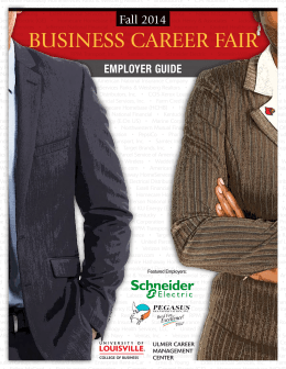 Fall 2014 Business Career Fair