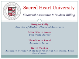 How Financial Aid is Applied to Your Student`s Account