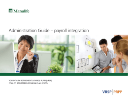 Administration Guide – payroll integration