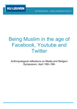 Being Muslim in the age of Facebook, Youtube and