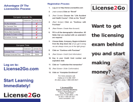 Want to get the licensing exam behind you and start making money?