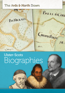 Ulster-Scots - Visit Ards and North Down